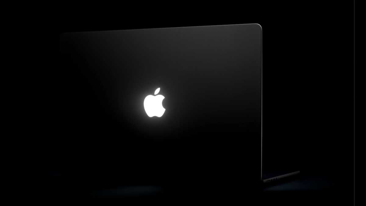 MacBook Pro glowing Apple